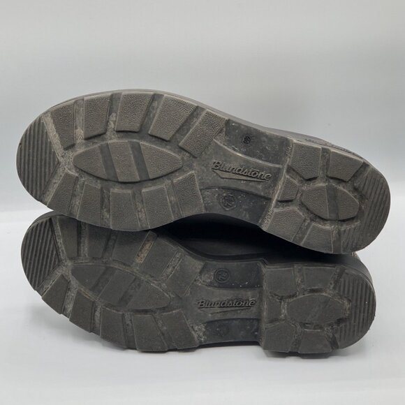 Blundstone Chelsea Boot Mens Size AU 7.5 US 8.5 #500 Stout Brown Leather Pull On - Picture 12 of 15